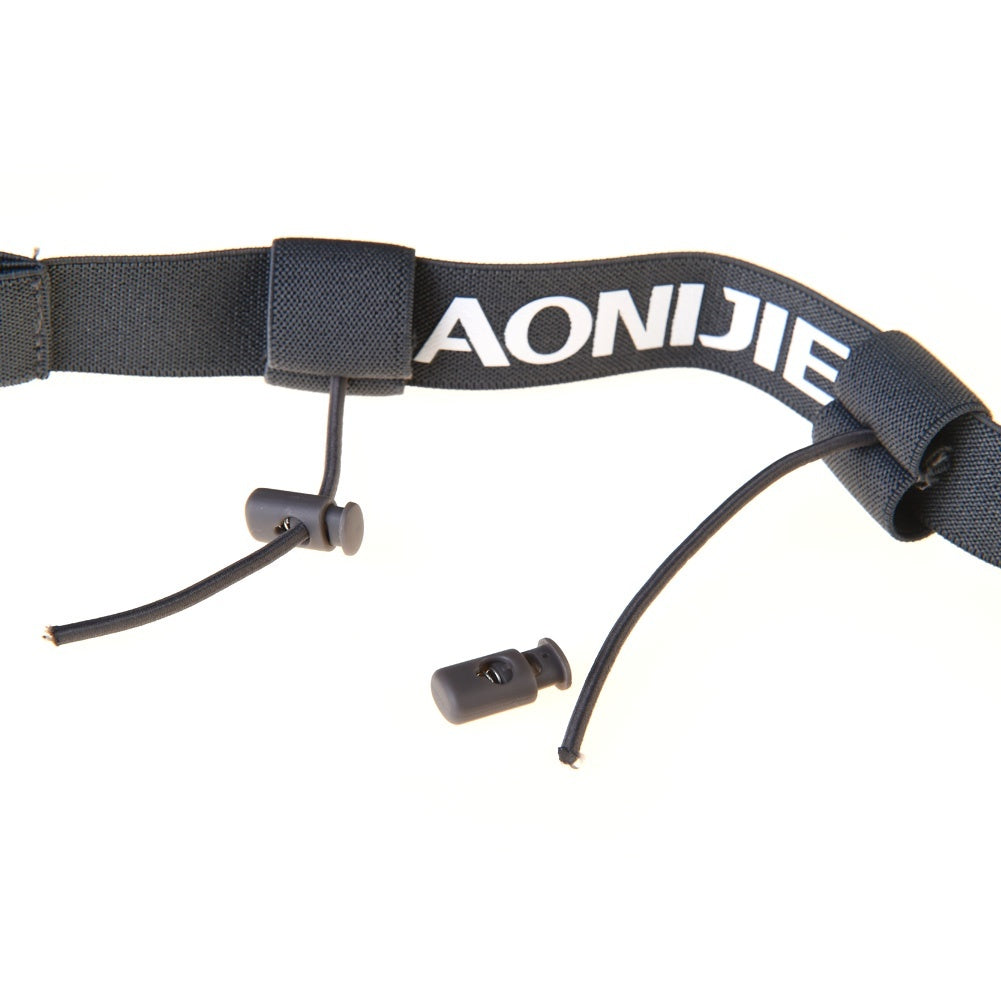 Aonijie RUNNING RACE NUMBER BELT BIB HOLDER E4076 - BLACK