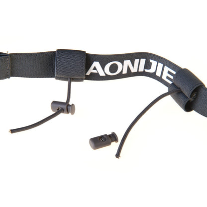 Aonijie RUNNING RACE NUMBER BELT BIB HOLDER E4076 - BLACK