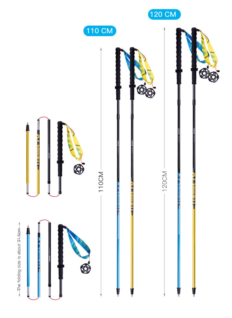 Aonijie Trekking pole E4210 - 1 PC 110cm BLUE