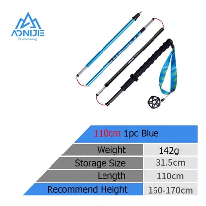 Aonijie Trekking pole E4210 - 1 PC 110cm BLUE