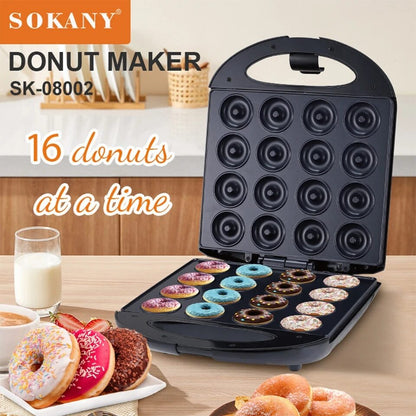 Sokany 16 Holes Mini DONUT MAKER 1400W