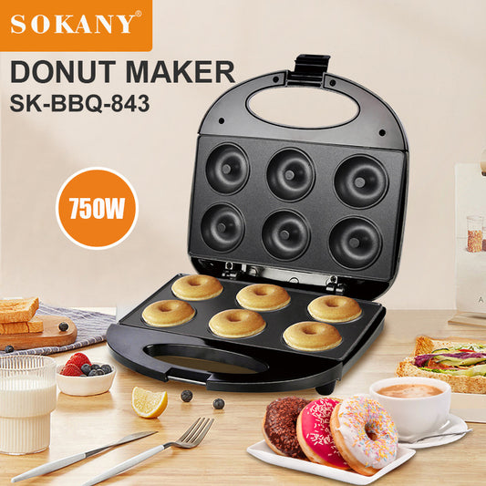 Sokany 6 HOLES DONUT MAKER 750W