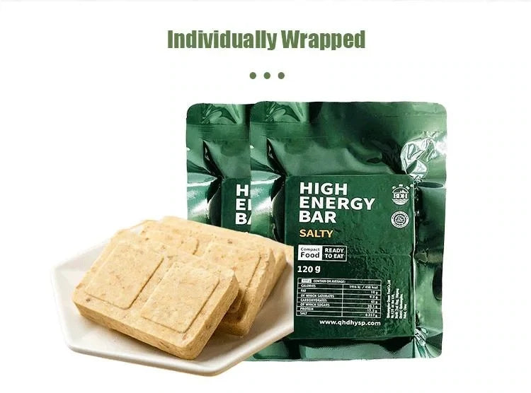 SALTY High Energy Bar 120g - Exp. Date  September 18 2027