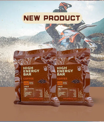 HIGH ENERGY BAR - coffee (120g - 1pc) Exp. October 2043 - Gives rapid energy source!