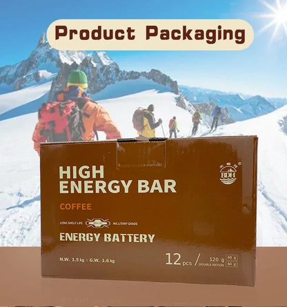 HIGH ENERGY BAR - coffee (120g - 1pc) Exp. October 2043 - Gives rapid energy source!