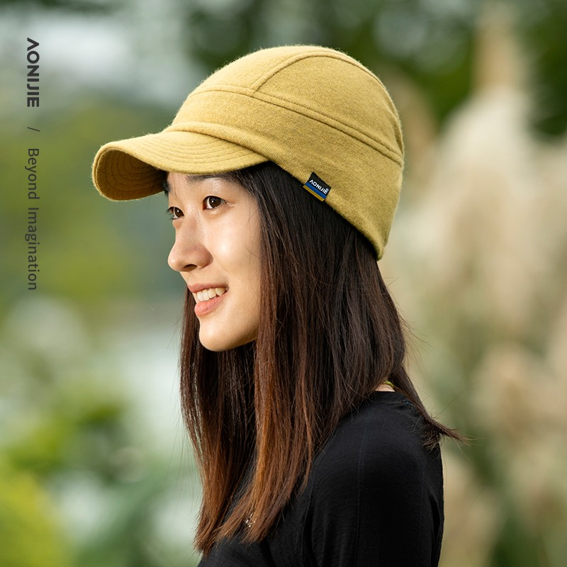 Aonijie OUTDOOR SPORTS WOOL CAP HAT M-40 -- BLACK