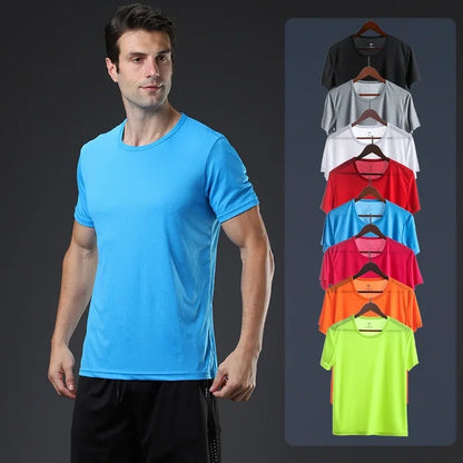 Sportex Quick Dry Running Sports T-Shirt for Men & Women Round Neck - WHITE