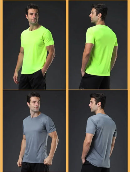 Sportex Quick Dry Running Sports T-Shirt for Men & Women Round Neck - ORANGE