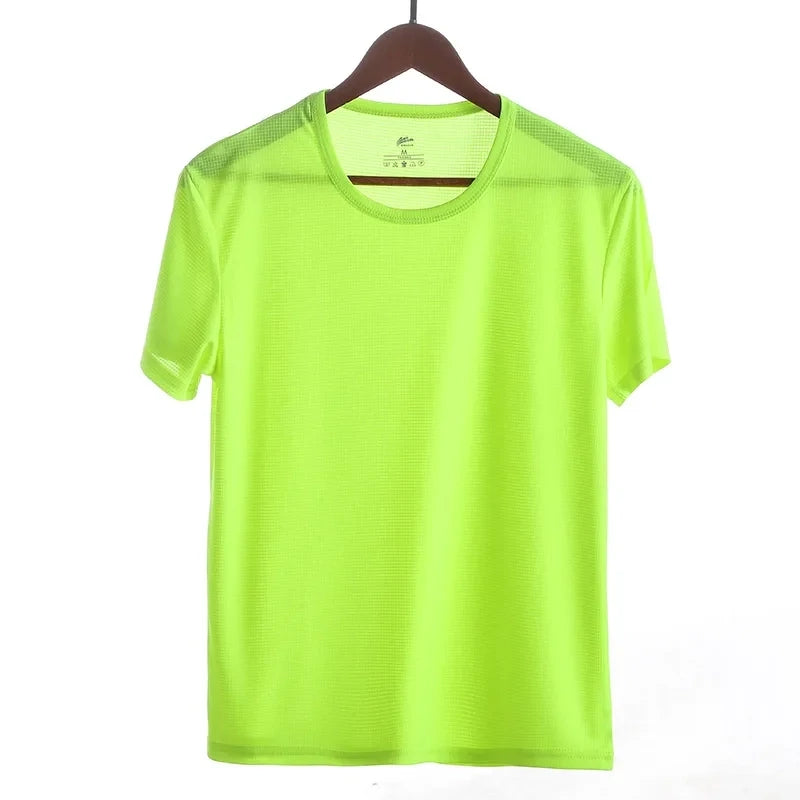 Sportex Quick Dry Running Sports T-Shirt for Men & Women Round Neck - GREEN