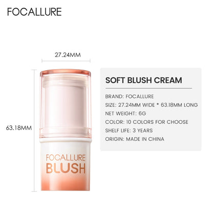Focallure FA-F42 Pro Cream Butter Blush Multi-use Stick