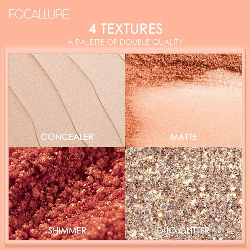 Focallure 10 Colors Eye shadow Palette