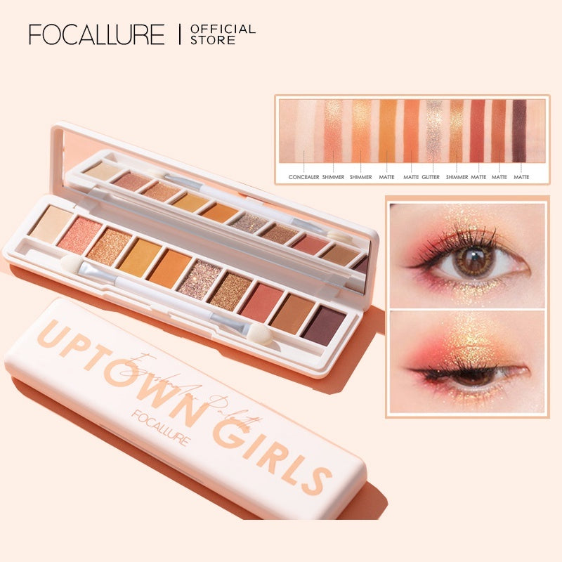 Focallure 10 Colors Eye shadow Palette