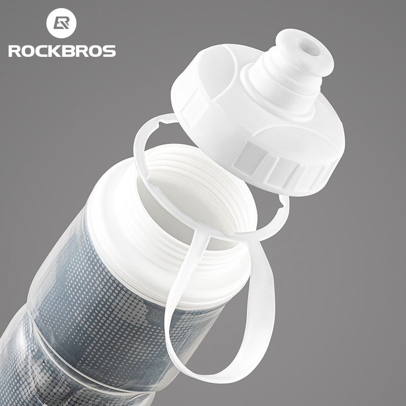 Rockbros INSULATED CYCLING Sports WATER BOTTLE with handle 670ml