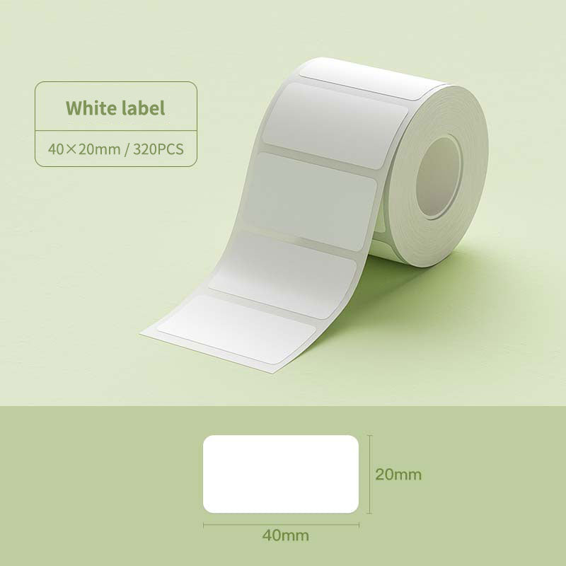 Niimbot B21/B1/B3S Thermal Label Sticker Paper Printable White 20-50mm Width