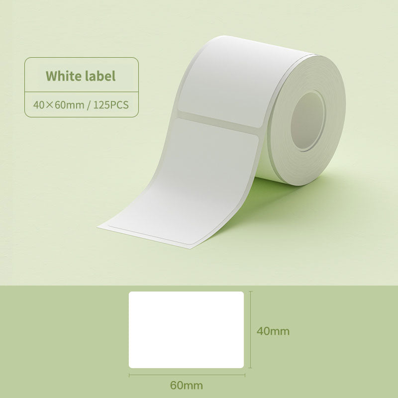 Niimbot B21/B1/B3S Thermal Label Sticker Paper Printable White 20-50mm Width