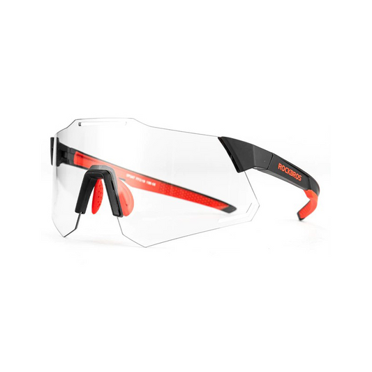 Rockbros PHOTOCHROMIC SPORTS GLASSES Cycling Outdoor - BLACK/RED