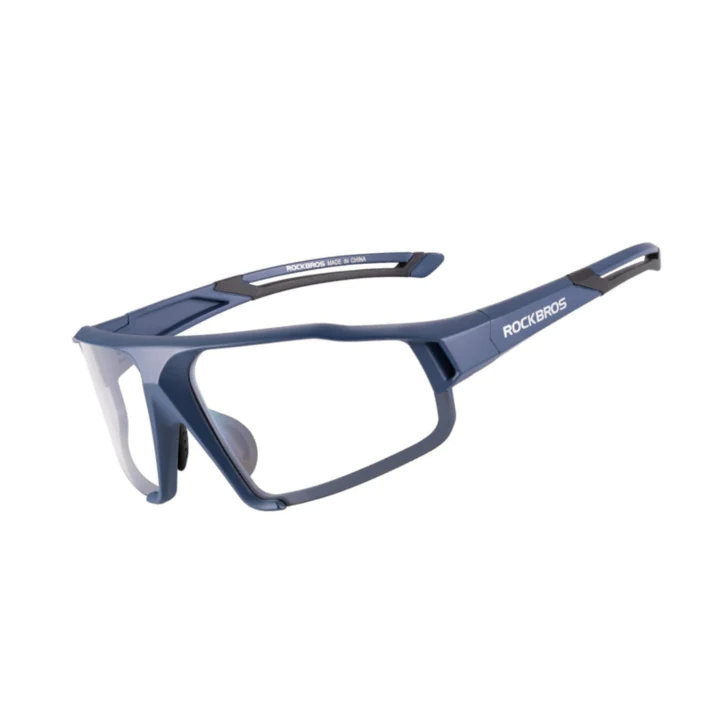 Rockbros PHOTOCHROMIC CYCLING GLASSES UV400 Lens - BLUE