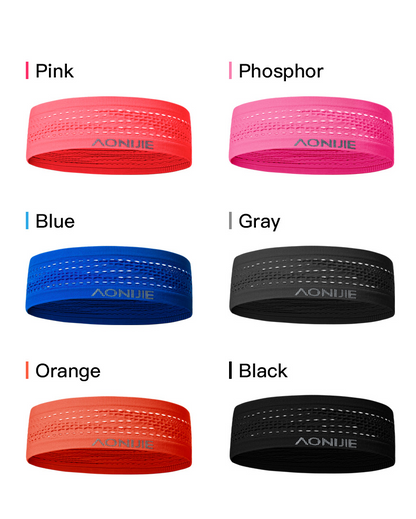 Aonijie E4423 Soft SPORTS HEADBAND for Men and Women - BLUE