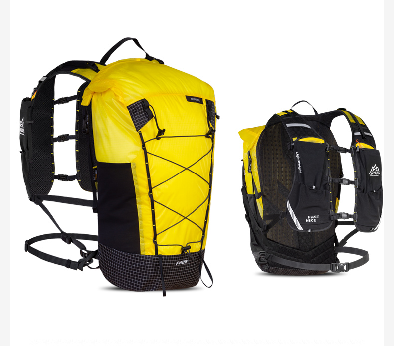 Aonijie C9115 Large-capacity OUTDOOR TRAIL SPORTS Hydration BACKPACK 22L - YELLOW