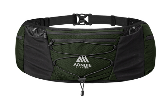 Aonijie W8120 Large Capacity SPORTS WAIST BELT BAG  - ARMY GREEN