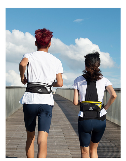 Aonijie W8117 Large Capacity SPORTS WAIST BELT BAG - WHITE