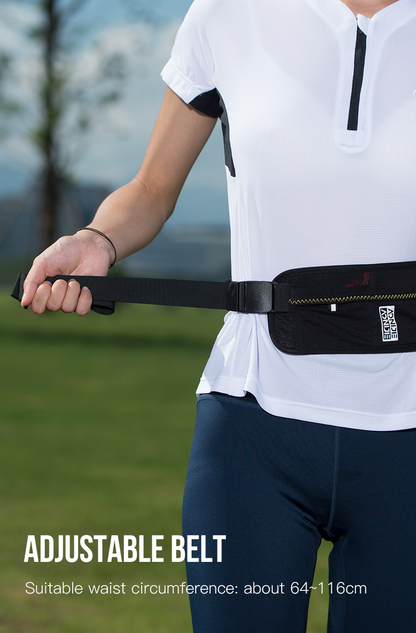 Aonijie W8117 Large Capacity SPORTS WAIST BELT BAG - WHITE