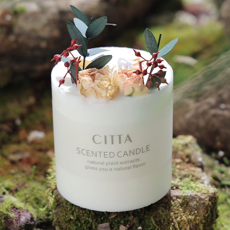 Citta Aromatherapy Home Fragrance SCENTED CANDLE (Rose Fruit Scent)