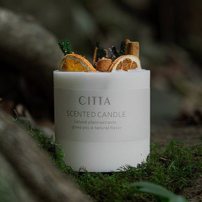 Citta Aromatherapy Home Fragrance SCENTED CANDLE (Orange Cinnamon scent)