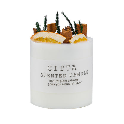 Citta Aromatherapy Home Fragrance SCENTED CANDLE (Orange Cinnamon scent)