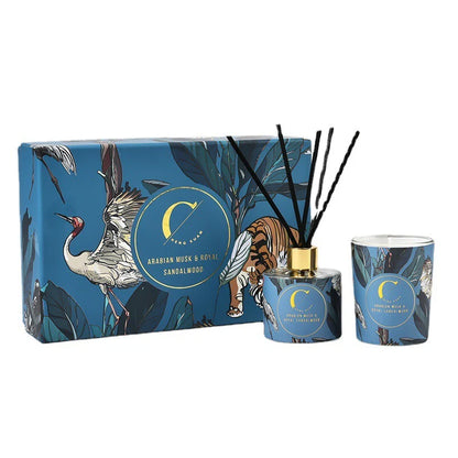 Citta Home Fragrance SCENTED CANDLE and REED DIFFUSER - Gift Box for Souvenirs/gifts