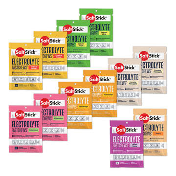 Saltstick Electrolyte Green Apple Fastchews - packet 10ct