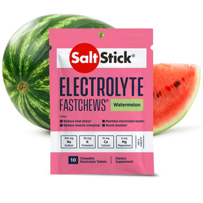 Saltstick Fastchews - Watermelon - 60ct bottle