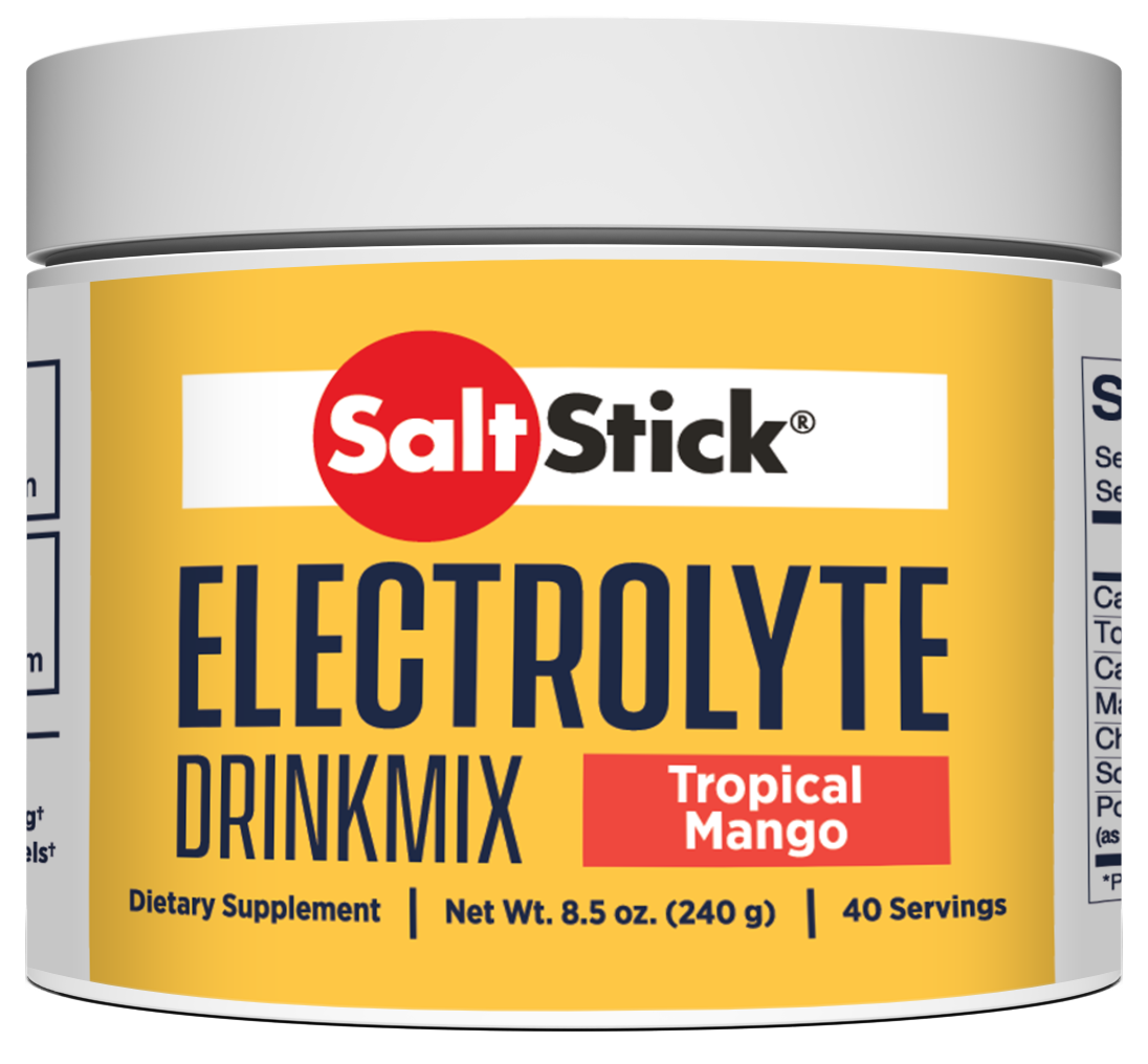 SaltStick DrinkMix - Tropical Mango 40-Serving Tub