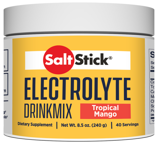 SaltStick DrinkMix - Tropical Mango 40-Serving Tub