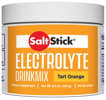 SaltStick DrinkMix - Tart Orange 40-Serving Tub