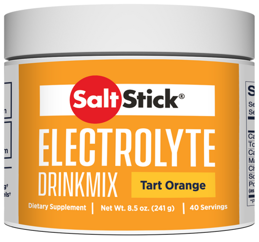 SaltStick DrinkMix - Tart Orange 40-Serving Tub