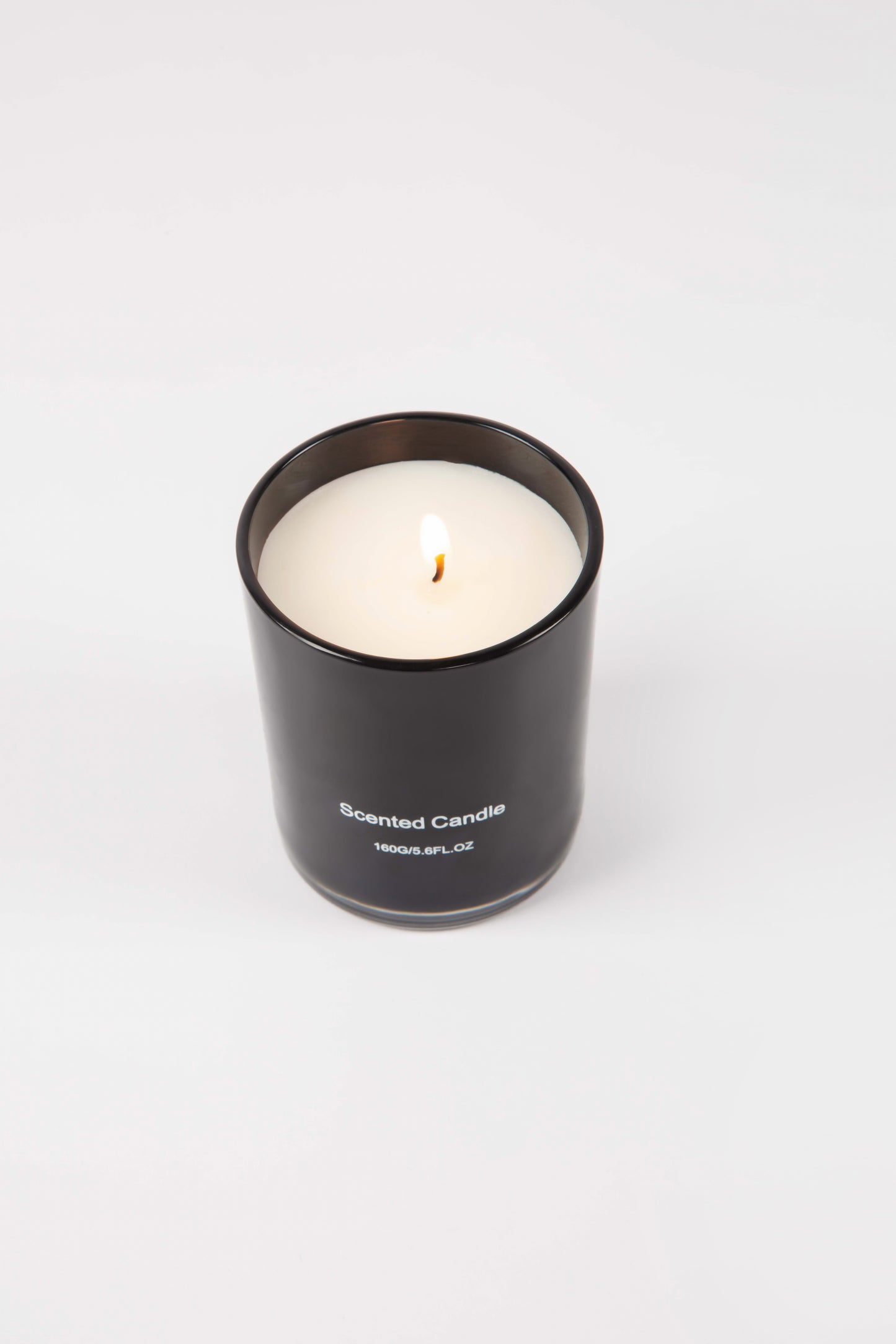 Soy Wax Natural Hand Poured SCENTED CANDLE | Black Cup VETIVER & CARDAMOM 160g