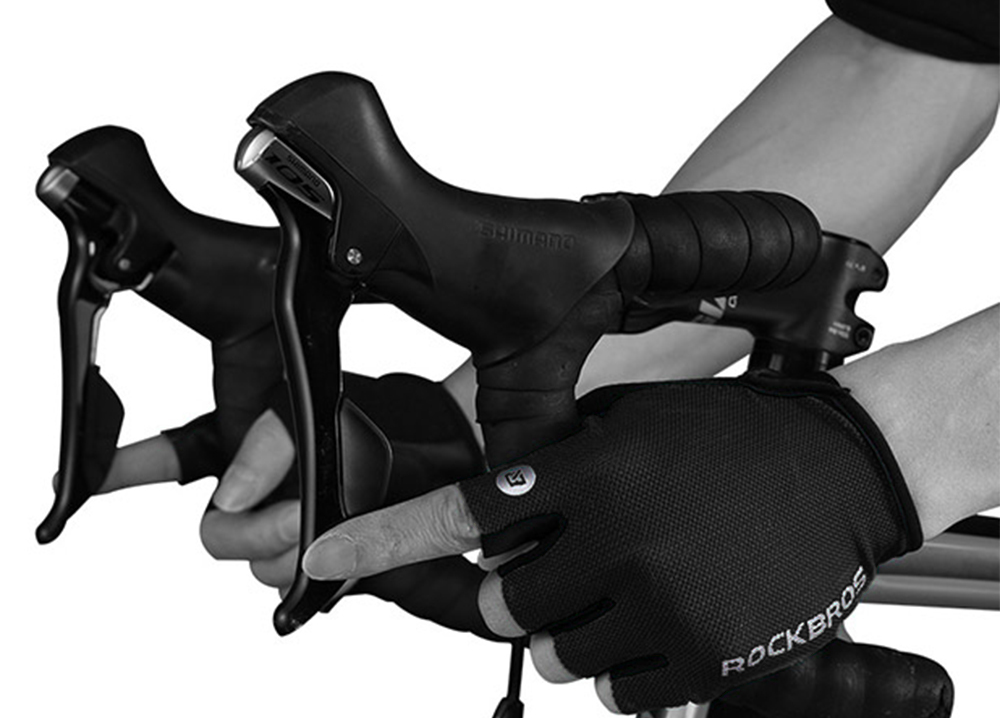 Rockbros Breathable CYCLING Half-finger GLOVES