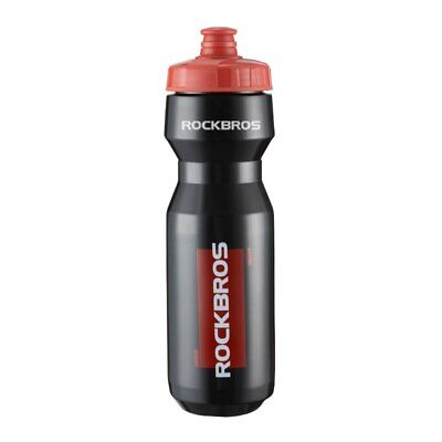 Rockbros Portable CYCLING BICYCLE WATER BOTTLE 750ml - BLACK RED