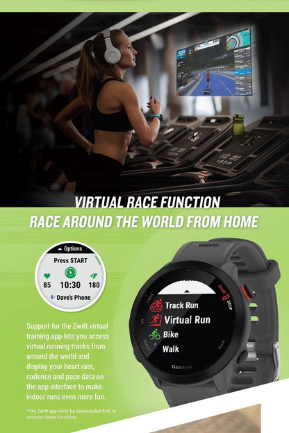 Garmin Forerunner 55 Running GPS Smartwatch