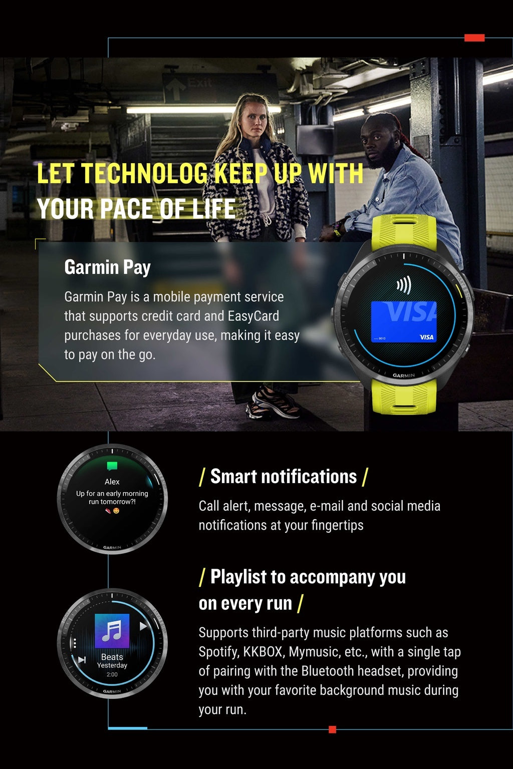 Garmin Forerunner 965 Running GPS Smartwatch