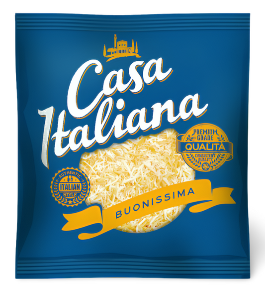 CASA ITALIANA SHREDDED CHEDDARELLA 2kg (mozzarella with cheddar)