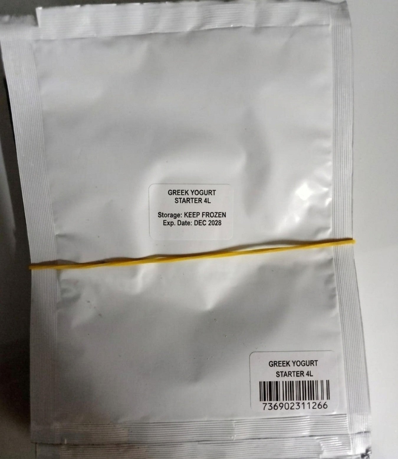 GREEK YOGURT STARTER makes 1L/2L/4L (freeze-dried) - IN POWDER FORM
