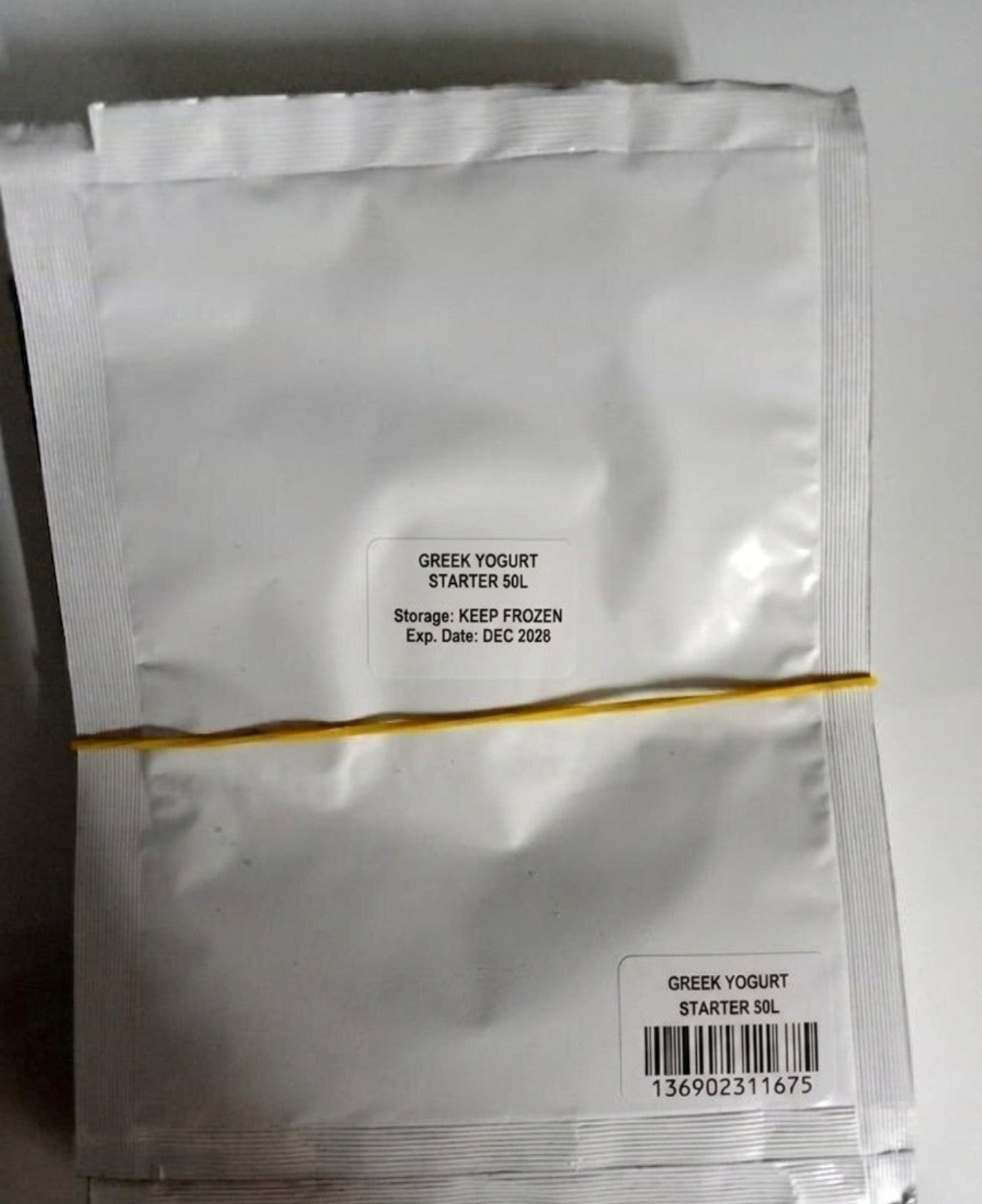 GREEK YOGURT STARTER makes 30L/50L (freeze-dried) - IN POWDER FORM