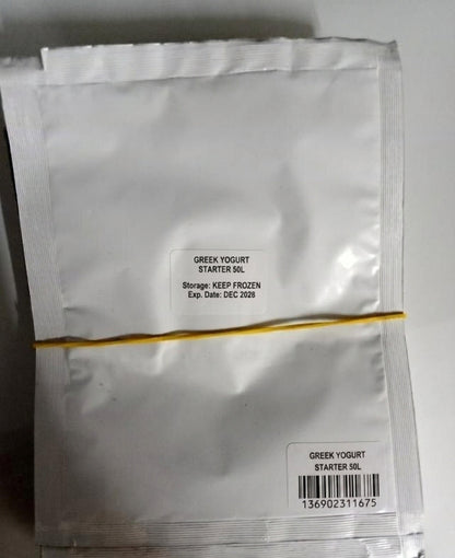 GREEK YOGURT STARTER makes 30L/50L (freeze-dried) - IN POWDER FORM