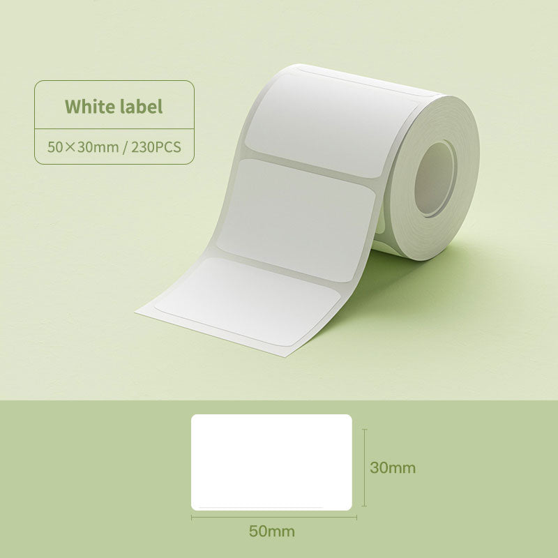 Niimbot B21/B1/B3S Thermal Label Sticker Paper Printable White 20-50mm Width