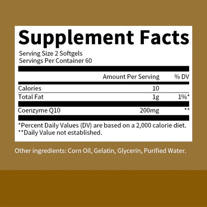 BEWORTHS Coenzyme Q-10 Capsules Vegetarian 200mg