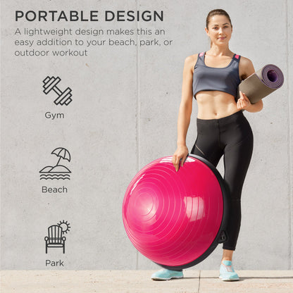 Topko Portable HALF BALL for Workouts