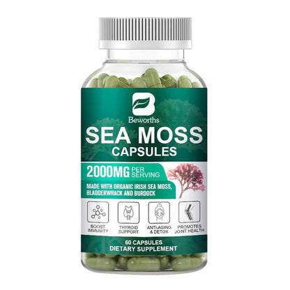 Beworths Sea Moss Capsules 2000mg