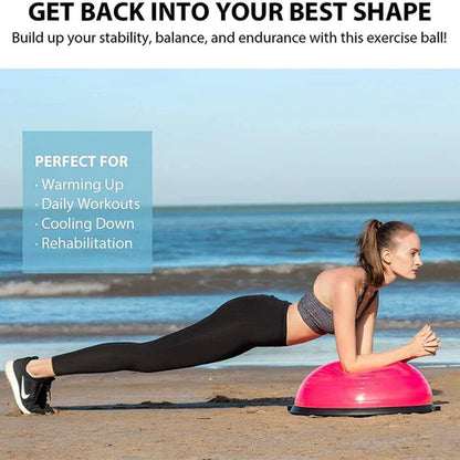 Topko Portable HALF BALL for Workouts